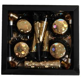 Kultainen Uudenvuoden Setti 4 Hengelle