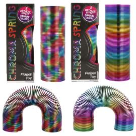 Slinky Metallic Sateenkaari 15 x 5 cm