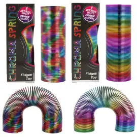 Slinky Metallic Sateenkaari 15 x 5 cm