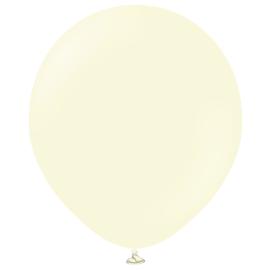 Lateksi-ilmapallot Macaron Vaalea Keltainen 45 cm