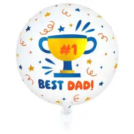 Py&ouml;re&auml; Folioilmapallo Best Dad 46 cm