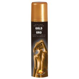 Hius- ja Vartaloväri Glitter Spray Kulta