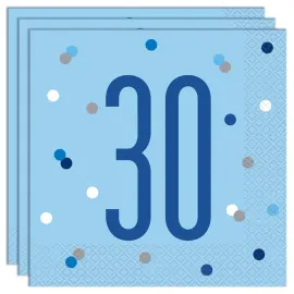 30 Vuotta Lautasliinat Sininen