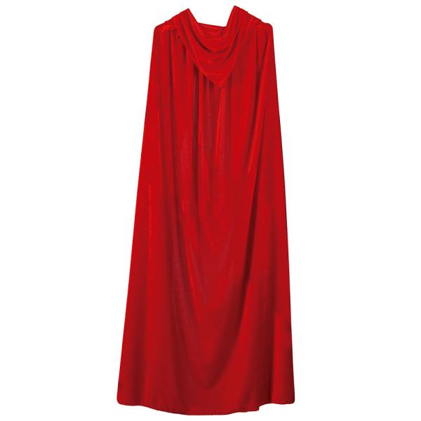 Punainen Viitta Hupulla 130 cm