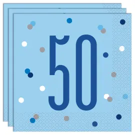 50 Vuotta Lautasliinat Sininen
