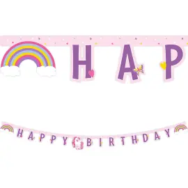Unicorn Rainbow Happy Birthday Viirinauha