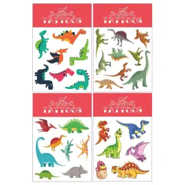 Siirtotatuoinnit Dinosaurukset