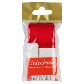 Punainen Silkkinauha 2-pakkaus