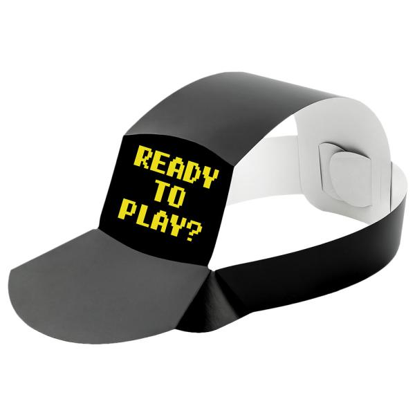 Paperilippis Gamer Musta 6 kpl