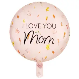 Py&ouml;re&auml; Folioilmapallo I Love You Mom 46 cm