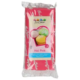 Vaaleanpunainen Sokerimassa Hot Pink 1 kg