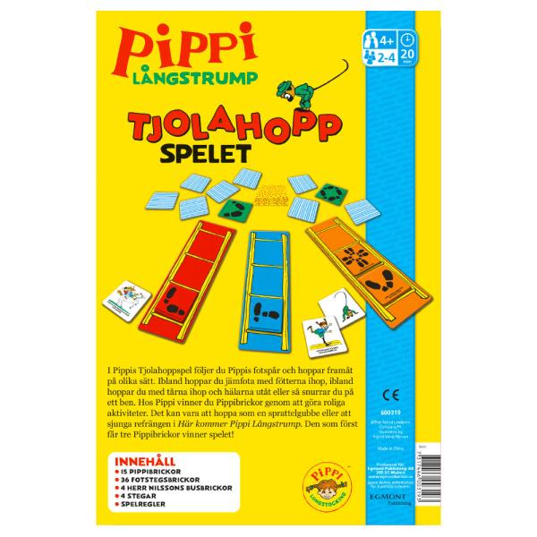 Pippi Tjolahopp Liikuntapeli Peppi ruotsinkielinen