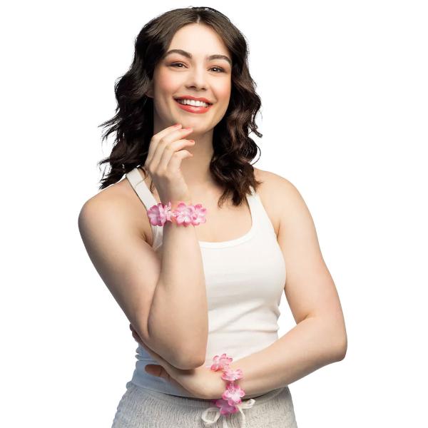 Hawaii Kukkarannekoru Helmillä 2 kpl