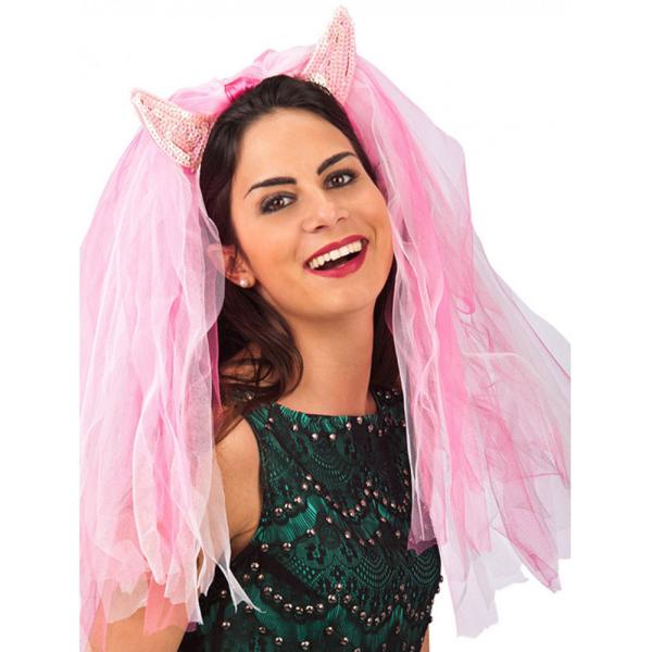 Diadeemi Hunnulla ja Sarvilla Pinkki