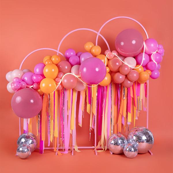 Vahvat Ilmapallot Persikka Pastelli 12 cm 100-pakkaus