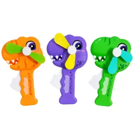 K&auml;sik&auml;ytt&ouml;inen Dinosaurus Tuuletin 10 x 16 cm