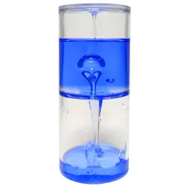 Hitaasti Valuvaa Liquid Timer Sininen