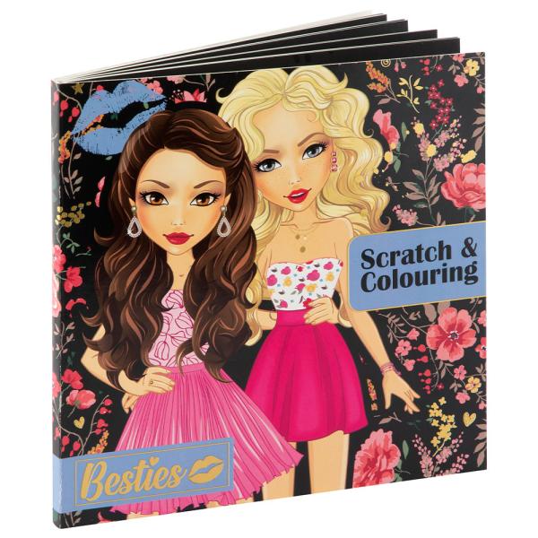 Värittely- & Raaputuskirja Besties
