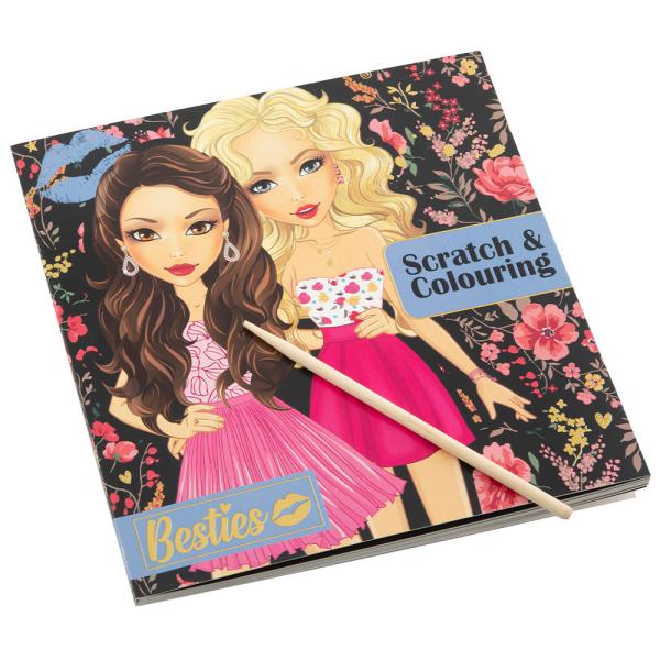 Värittely- & Raaputuskirja Besties