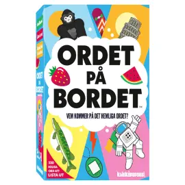 Ordet p&aring; Bordet Sanapeli