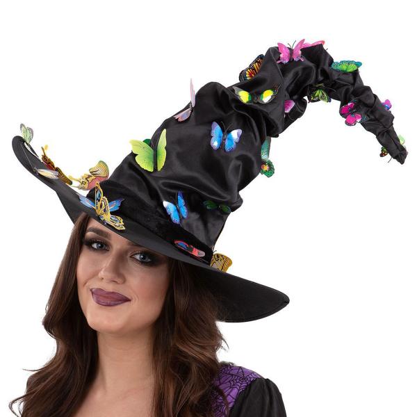 Musta Noitahattu Perhosilla