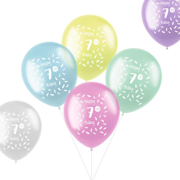 Ilmapallot Pastelli Happy Birthday 7