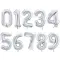 Numeroilmapallo Metallic Hopea