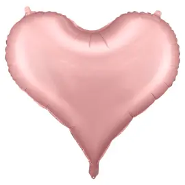 Iso Sydämenmuotoinen Ilmapallo Pinkki