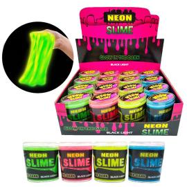 Pimeässä Hohtava Slime Neon