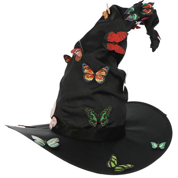 Musta Noitahattu Perhosilla