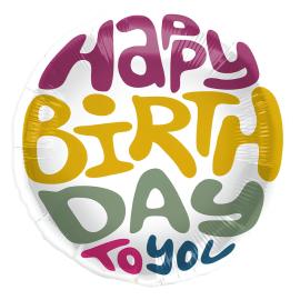 Ilmapallo Happy Birthday to You
