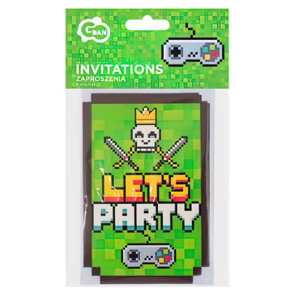 Game On Kutsukortit