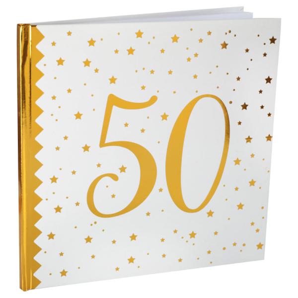 Vieraskirja 50 v Tähtikuvioinen