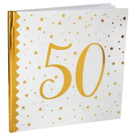 Vieraskirja 50 v Tähtikuvioinen