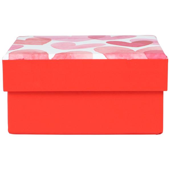 Lahjarasia Sydämet 10x10x5 cm