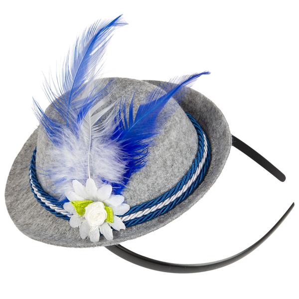 Oktoberfest Panta Tirolilaisella Hatulla Harmaa