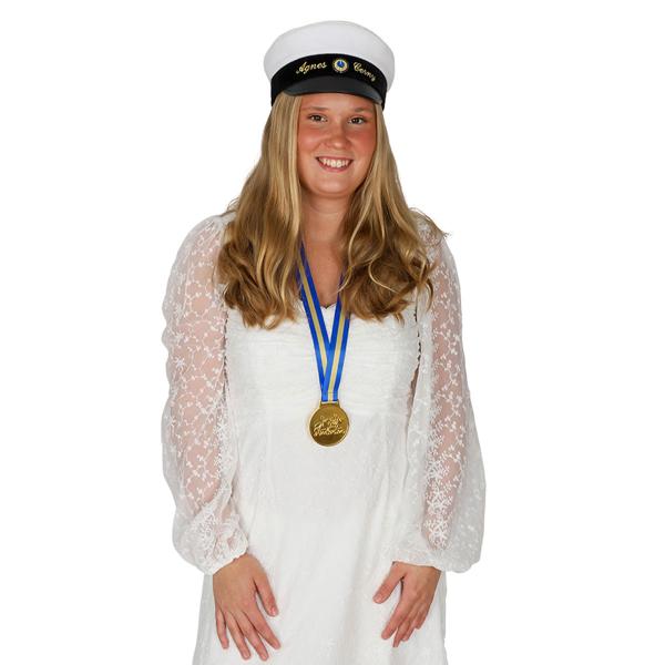 Kultamitali Nauhalla Grattis Till Studenten 6,3 cm