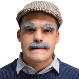 Harmaa Viikset ja Kulmakarva