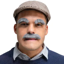 Harmaa Viikset ja Kulmakarva