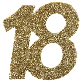 Kimallekonfetti 18 v Kulta