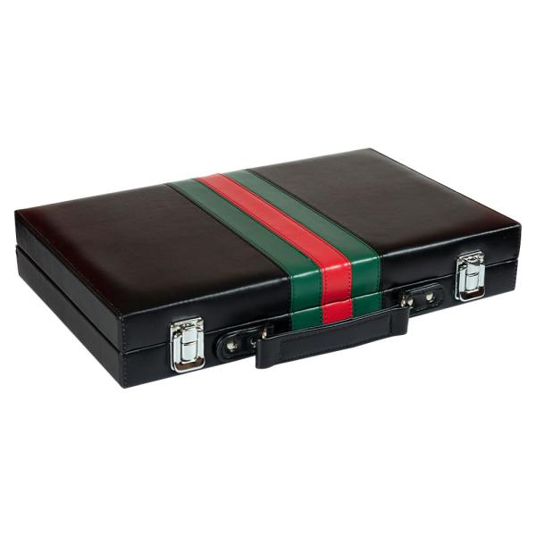 Backgammon Peli Nahkasalkku