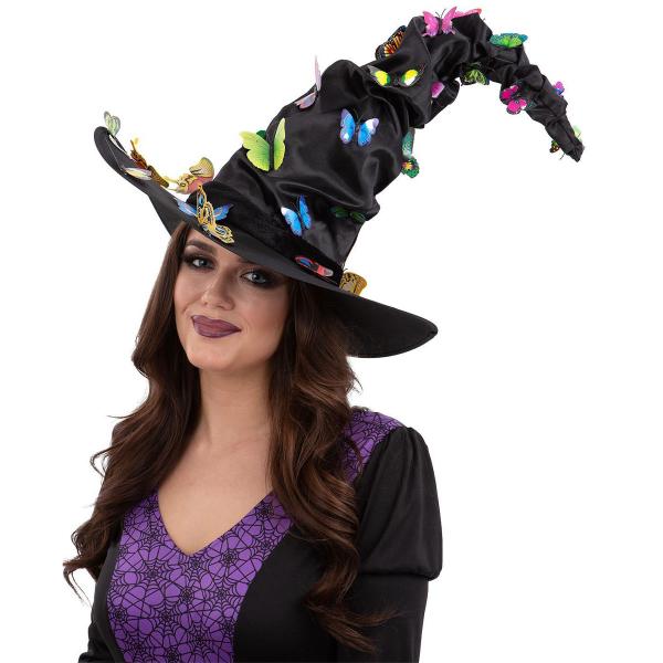 Musta Noitahattu Perhosilla