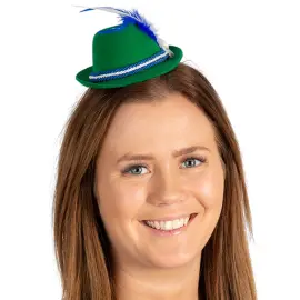 Oktoberfest Panta Tirolilaisella Hatulla Tummanvihre&auml;