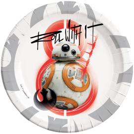 Star Wars The Last Jedi BB-8 Pahvilautaset