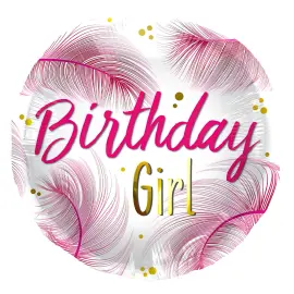 Folioilmapallo Birthday Girl