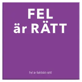 Gift Game: Fel är Rätt Peli
