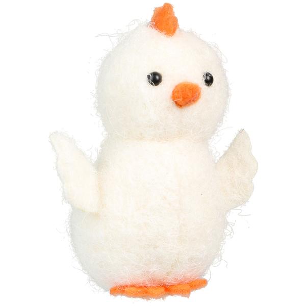 Riippuva Valkoinen Kana 6x8 cm