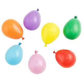 Vesi-ilmapallot Pastelli Värisekoitus 100-kpl