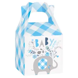 Babyshower Elefantti Lahjarasia Sininen
