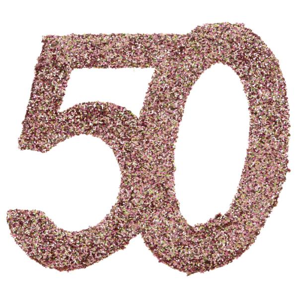 Kimallekonfetti 50 v Ruusukulta